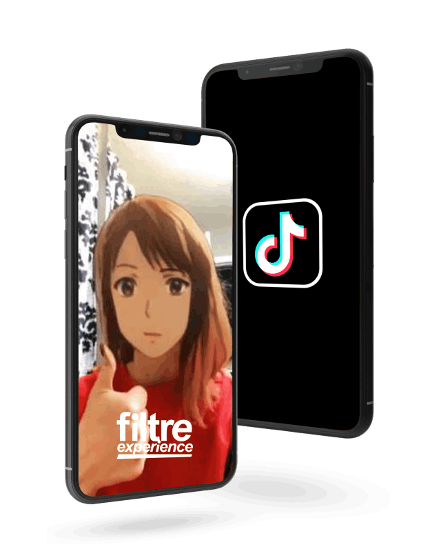 Filtre Experience agence creation filtre tiktok